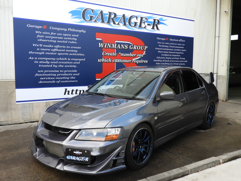 三菱 ランサーエボリューション GSR　エボリューション8　MR